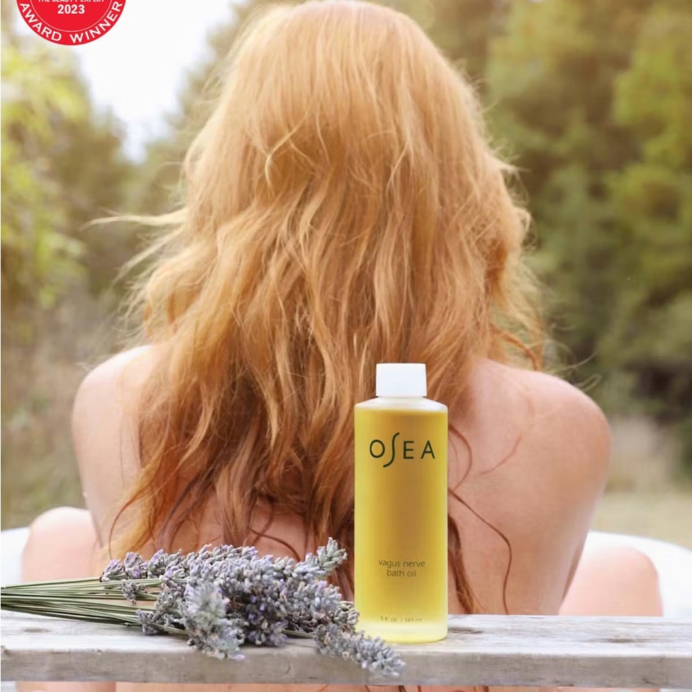 OSEA Golden Bath Oil Soak — Calming Lavender Scent